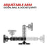 Magnetic Phone Mount | 3.5" Metal Arm