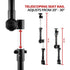 TF26-SRT2-AMPS | Seat Rail Mounted AMPS Mount | 20"-30" Telescoping Arm