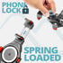 Adventure Phone Holder with Wireless Charging | Vibration Dampening | 20mm Ball (Bar Clamp Not Included)