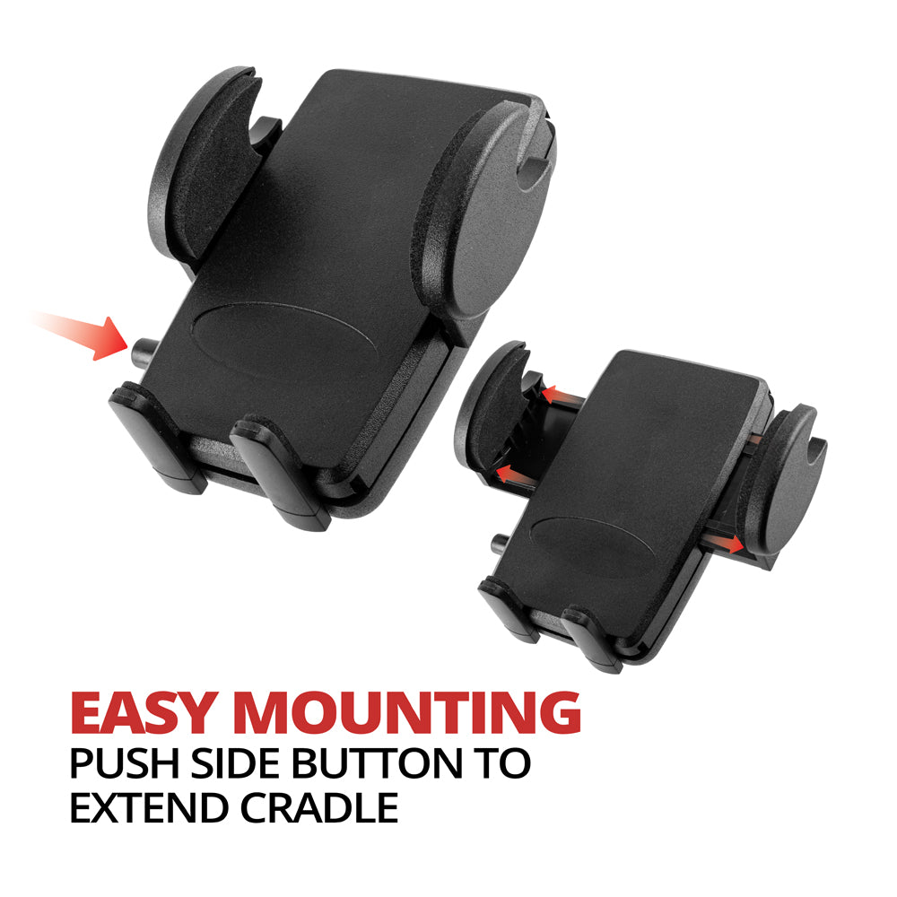 Tuff Grip™ Spring Loaded Phone Holder | 20mm Sized Ball Connection | A ...