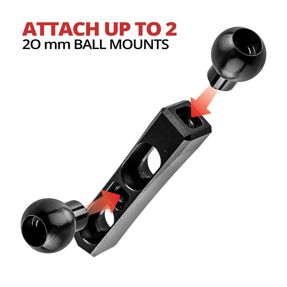 Perch/Brake/Clutch Mount for Phone and Action Camera
