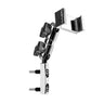 PHONE CRADLE BRAKE CLUTCH PERCH MOUNT TWO IN ONE SINGLE OR DOUBLE BALL CHROME