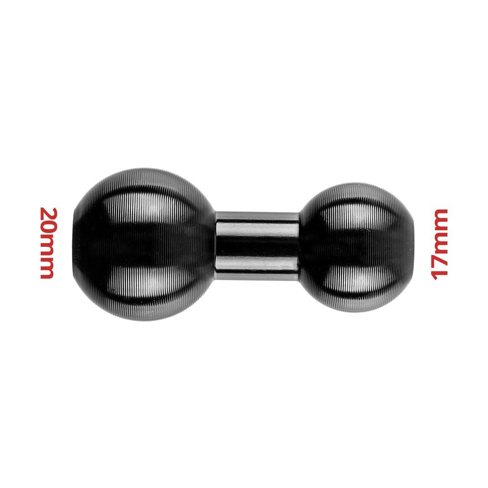 Arm | Double Ball | 20mm to 17mm | Aluminum