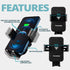 TRAXX™ - Assault Track Mount | QI Charger and Phone Holder | 4.75" Arm