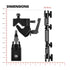 Mega Clamp | Extra Long Arm | Spring Loaded Tablet Cradle | Heavy Duty