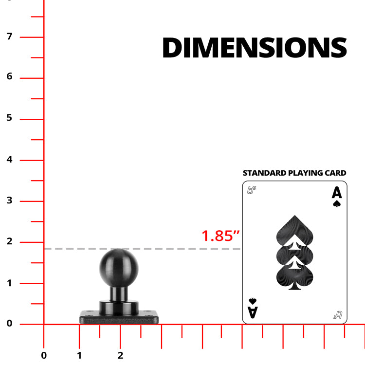 AMPS Mount | Aluminum | 26mm Metal Ball | Legacy 2.0