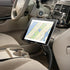Seat Rail/Floor Bolt Mount | 18" Rigid Aluminum Neck | Tablet Holder