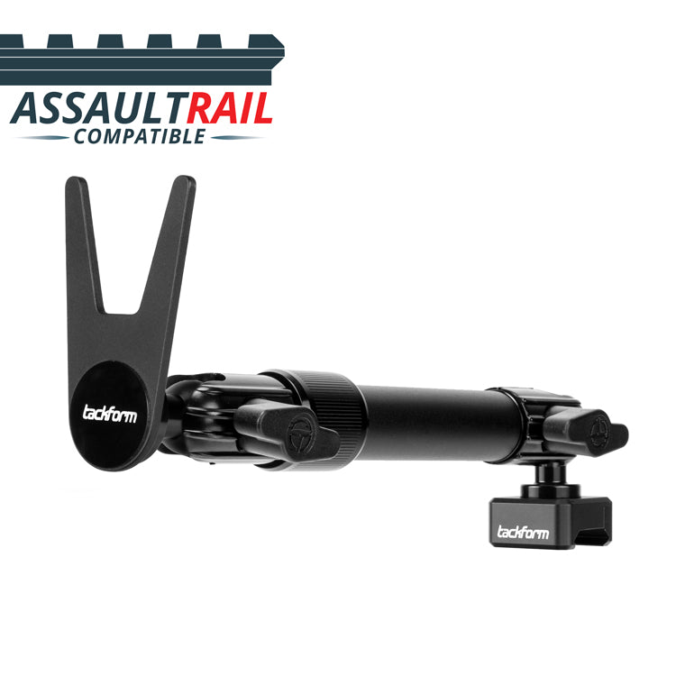 TRAXX™ - Assault Track Mount (Picatinny) | 7.5"- 9.25" Telescoping Arm | Western Plow, Fisher, SnowEx, Blizzard