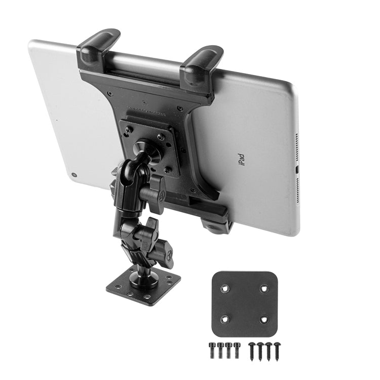 Compact Drill Base Tablet Mount | Vehicle or Wall Mountable | 4.5