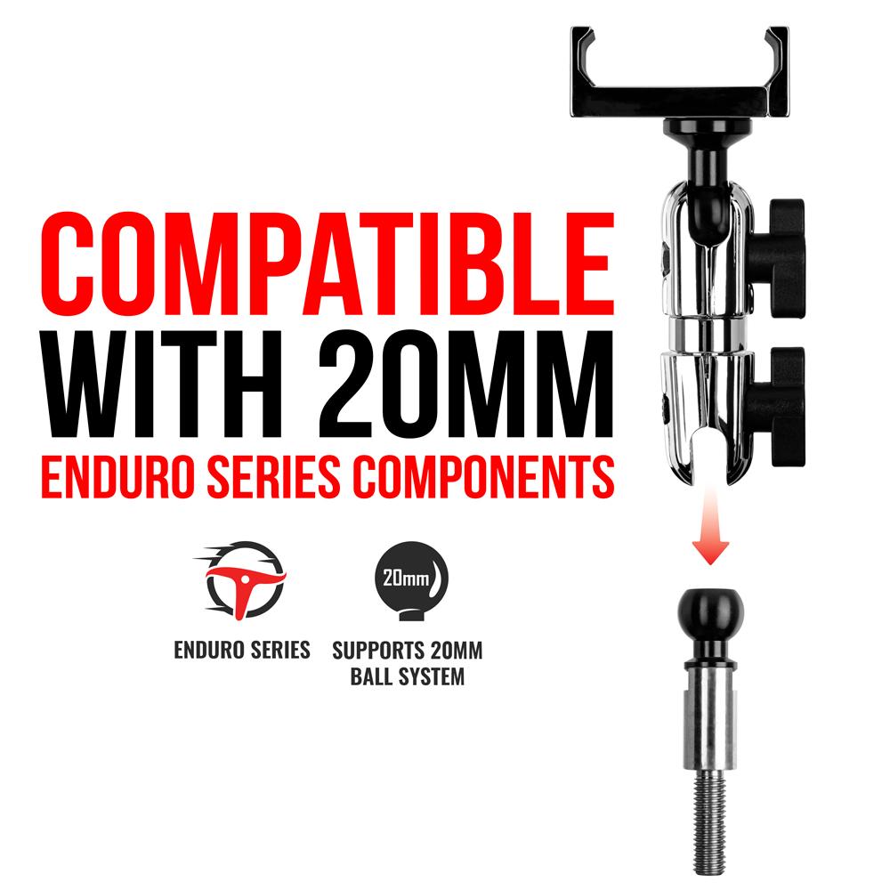 BMW K1600 GT/GTL and R1200 RT (2010 -13), R1200 RT-LC (2014 - On) Mount | Chrome