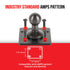 AMPS Drill Base Mount | 3.5" Arm | Phone/GPS Holder | 20mm Ball System