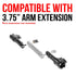 Arm | 7.25" Long |  20mm Socket to 1"/25mm/B-Sized Socket | Expandable Elbow Joint