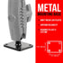 AMPS Drill Base Mount | 2.75" Arm | Metal Locking Tablet Holder | 1"/25mm/B-Sized Ball System
