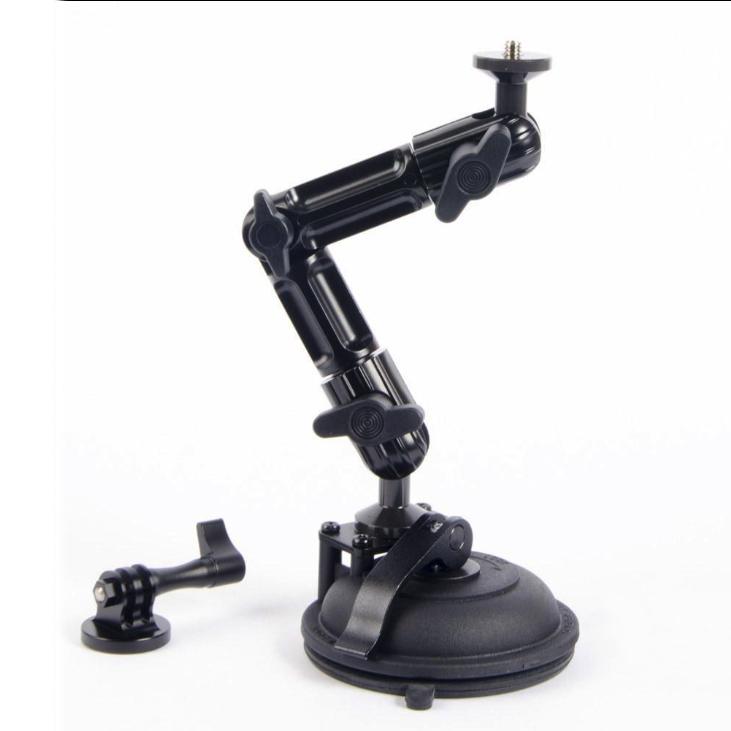 Suction Cup Mount | 7" Modular Arm | Compatible with GoPro