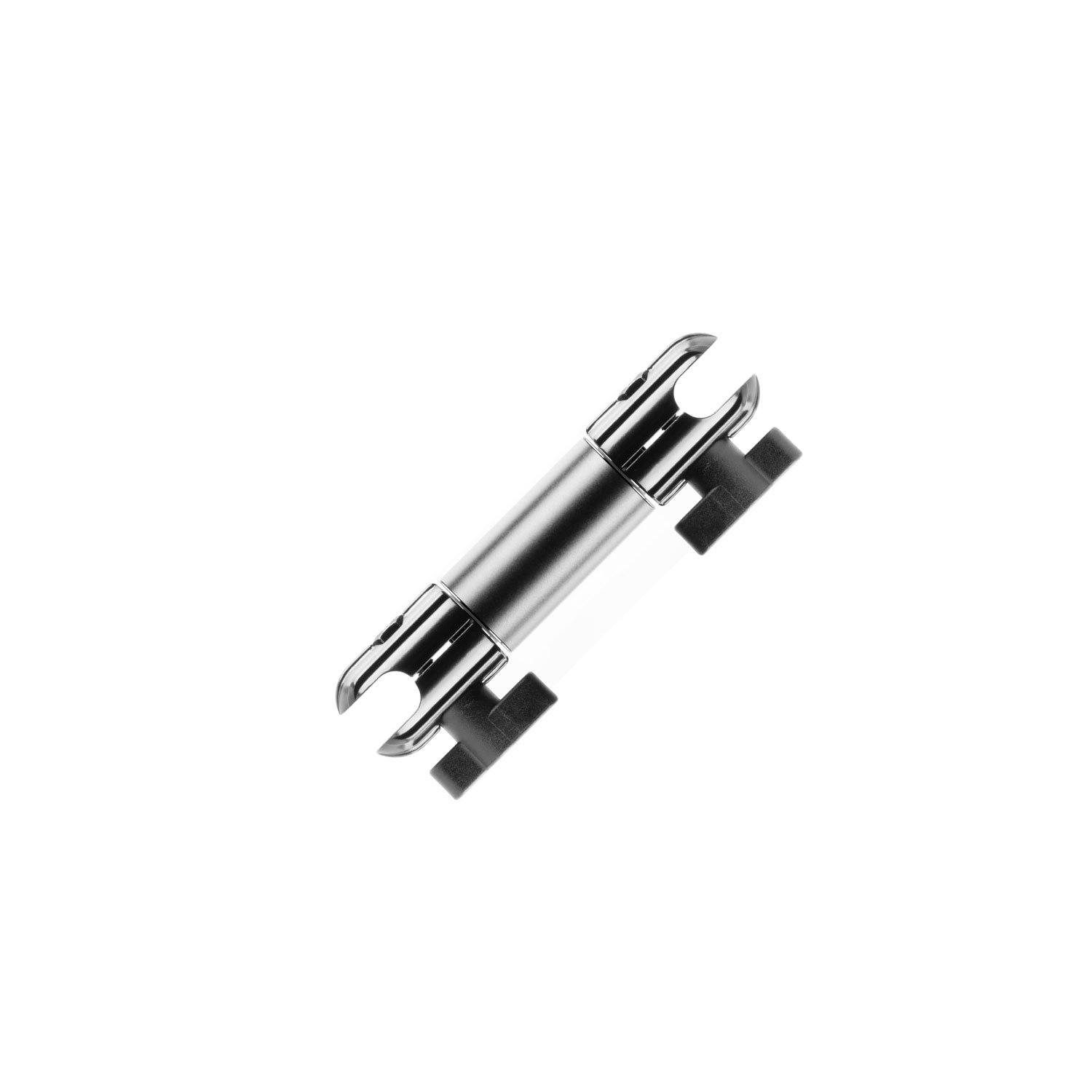 Arm | 4.75" Long | Aluminum Tube Shaft | Dual 20mm Sockets