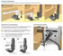 Seat Rail/Floor Bolt Mount | 18" Rigid Aluminum Neck | Tablet Holder