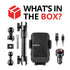 Fast Wireless Charger | 7.5"-9.25" Telescoping Arm | 20mm TRAXX™ - Fast Track  Ball